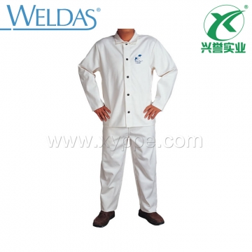 威特仕白色防火阻燃上身焊服33-6930