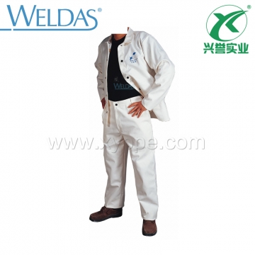 威特仕白色防火阻燃焊接工作裤33-9900