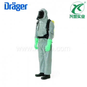 德尔格SPC 3800连体式全身防喷溅防化服