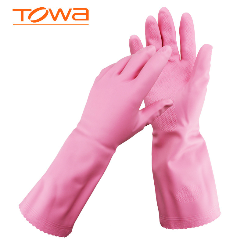 TOWA711加厚PVC柔软家用手套
