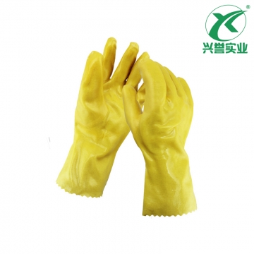 东亚PVC 028 防酸碱浸塑手套
