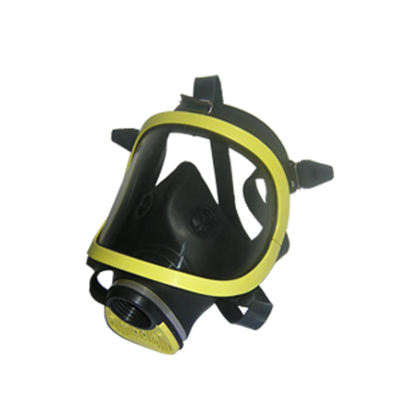 芬安双滤盒柱形全面罩防毒面具