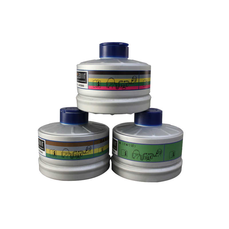 芬安单滤罐柱形全面罩防毒面具