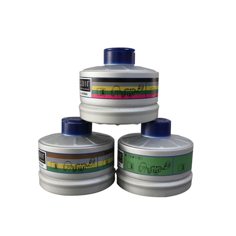 芬安单滤罐球形全面罩防毒面具