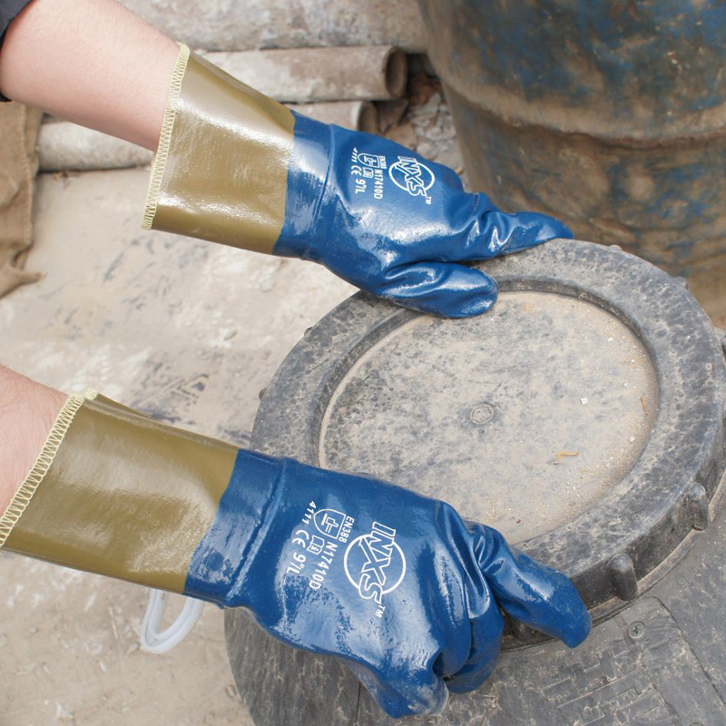 赛立特N17410S丁腈涂层耐刺穿手套