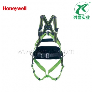 霍尼韦尔三挂点定位全身式安全带1005137