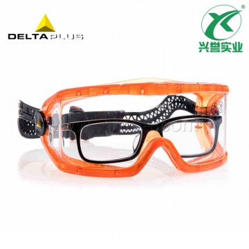 代尔塔 101157SABA橙色ROTOR防化护目镜