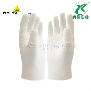 代尔塔 201372一次性带粉乳胶手套