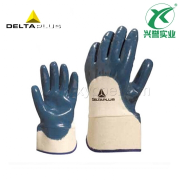 代尔塔 201170安全袖口重型丁腈涂层手套