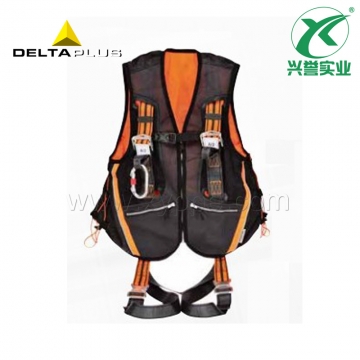 代尔塔 501641马甲式双挂点安全带