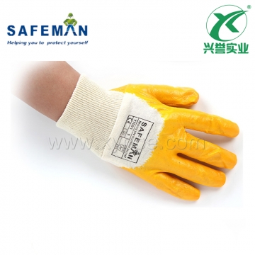 SAFEMAN君御Y7091 轻型丁腈涂层防护手套