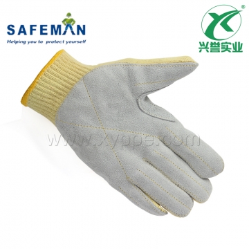 SAFEMAN君御 SF7033牛皮贴掌防割手套