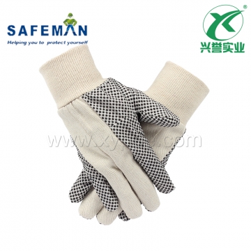 SAFEMAN君御 7300帆布点塑手套
