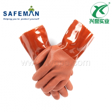 SAFEMAN君御 Y616咖啡色磨砂耐油手套