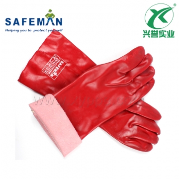 SAFEMAN君御 7940 红PVC防化手套