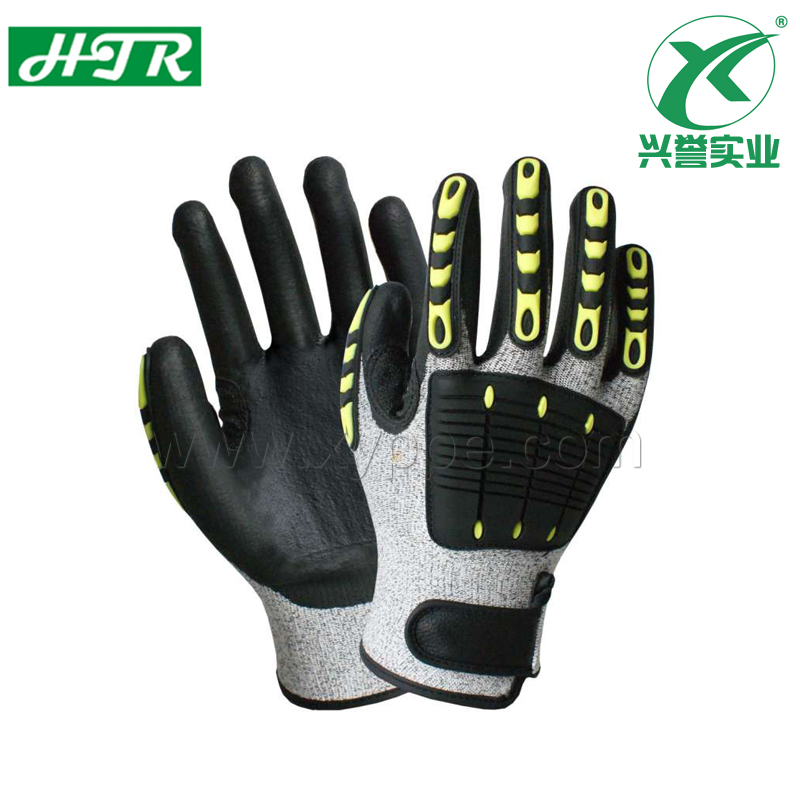 HTR海太尔0391防割防撞击机械手套