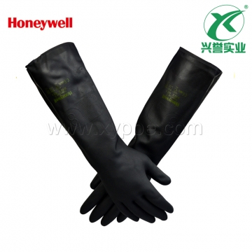 霍尼韦尔氯丁橡胶防化手套2095025
