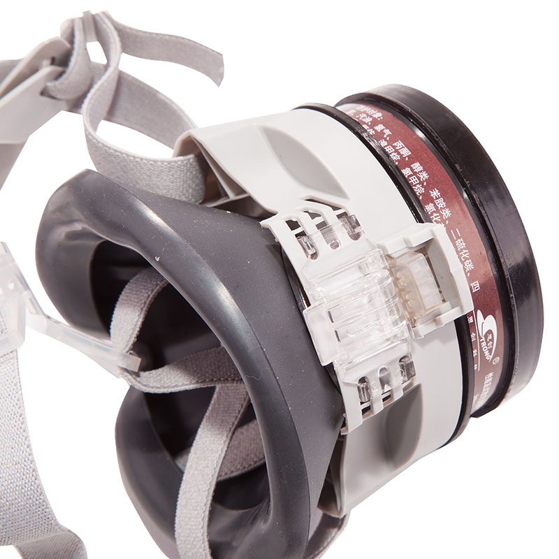 思创 防毒半面罩（橡胶）ST-FDX