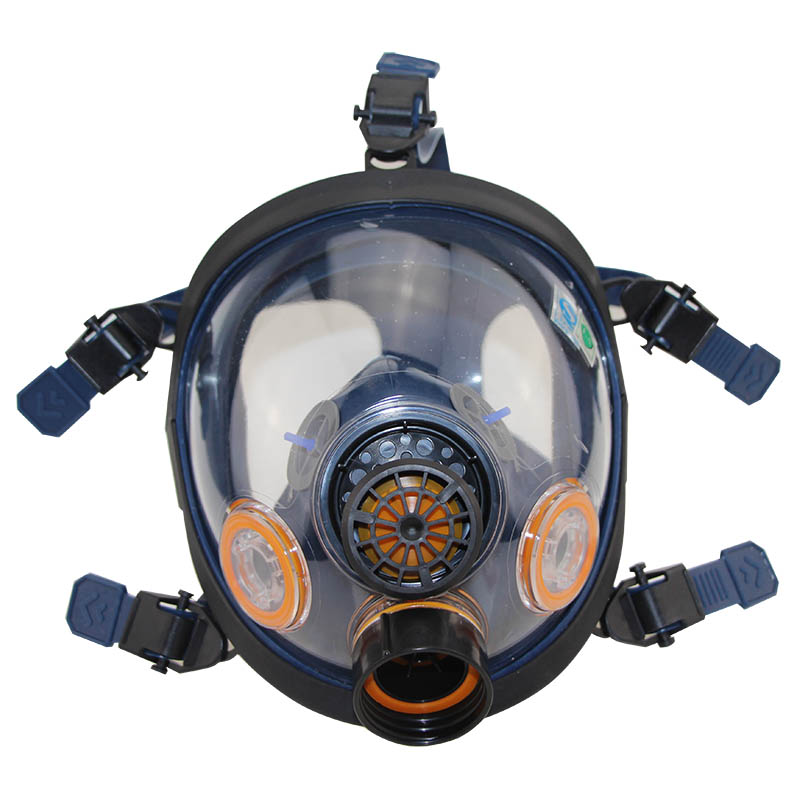 思创 硅胶球面防毒面具ST-S100-2