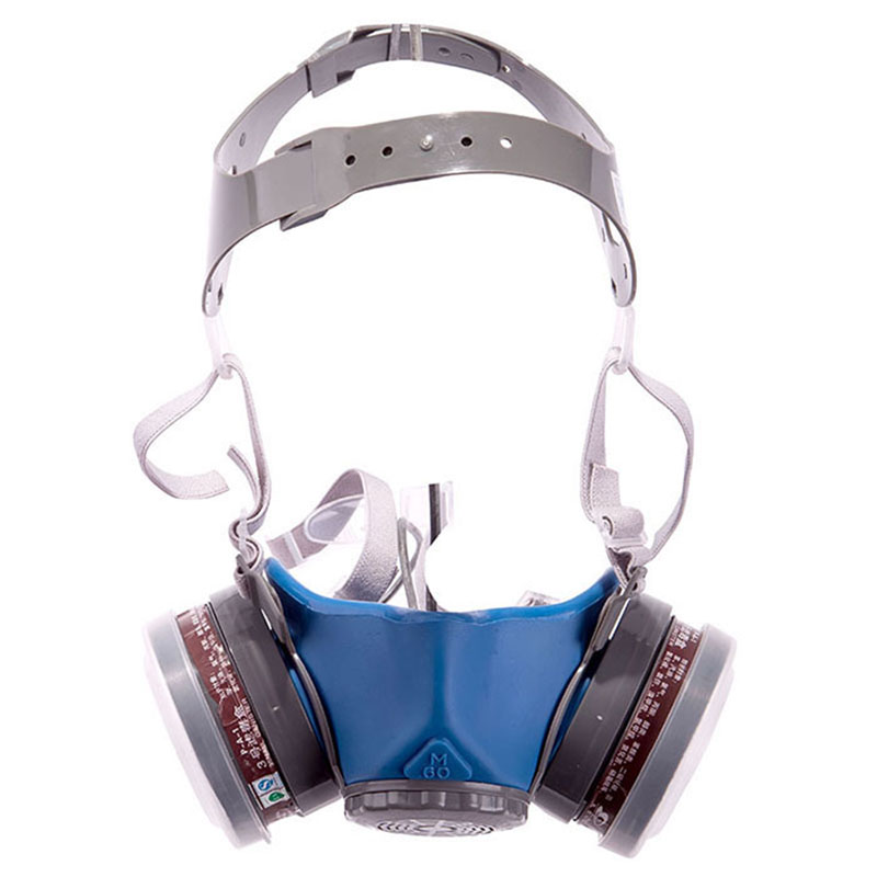 思创 硅胶双罐防毒面具ST-M60G-1B