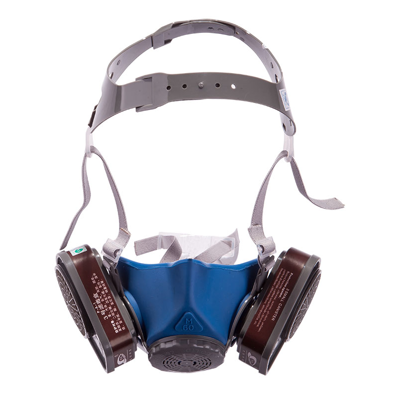 思创 硅胶双罐防毒面具ST-M60G-3