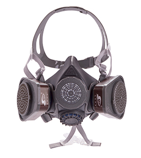 思创 橡胶双罐防毒面具ST-M60X-3