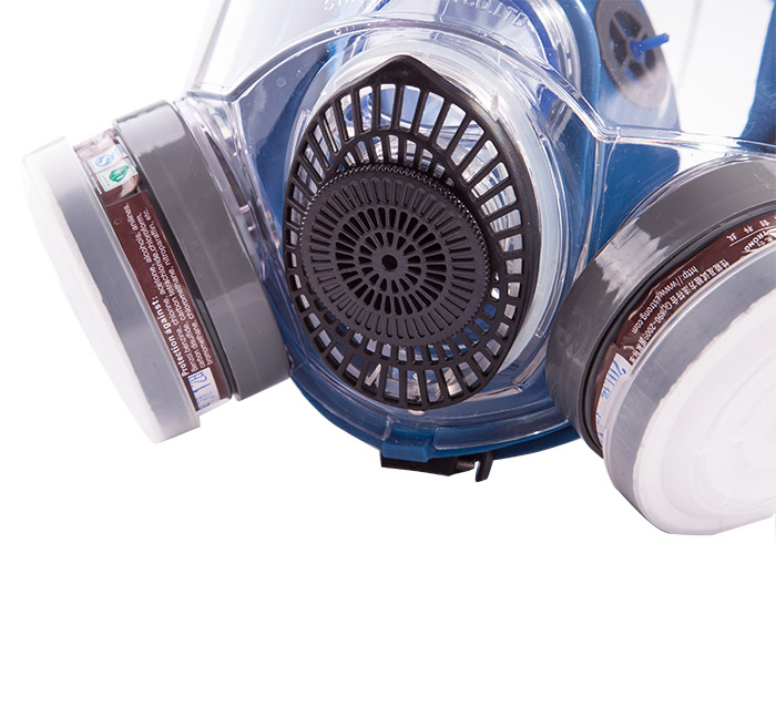 思创 硅胶大视野防毒面具ST-M80-3