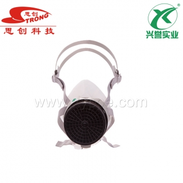思创 防毒半面具（硅胶）ST-FDG