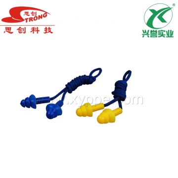 思创 硅胶弹性耳塞（带线）ST-1280