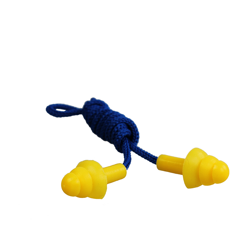 思创 硅胶弹性耳塞（带线）ST-1280