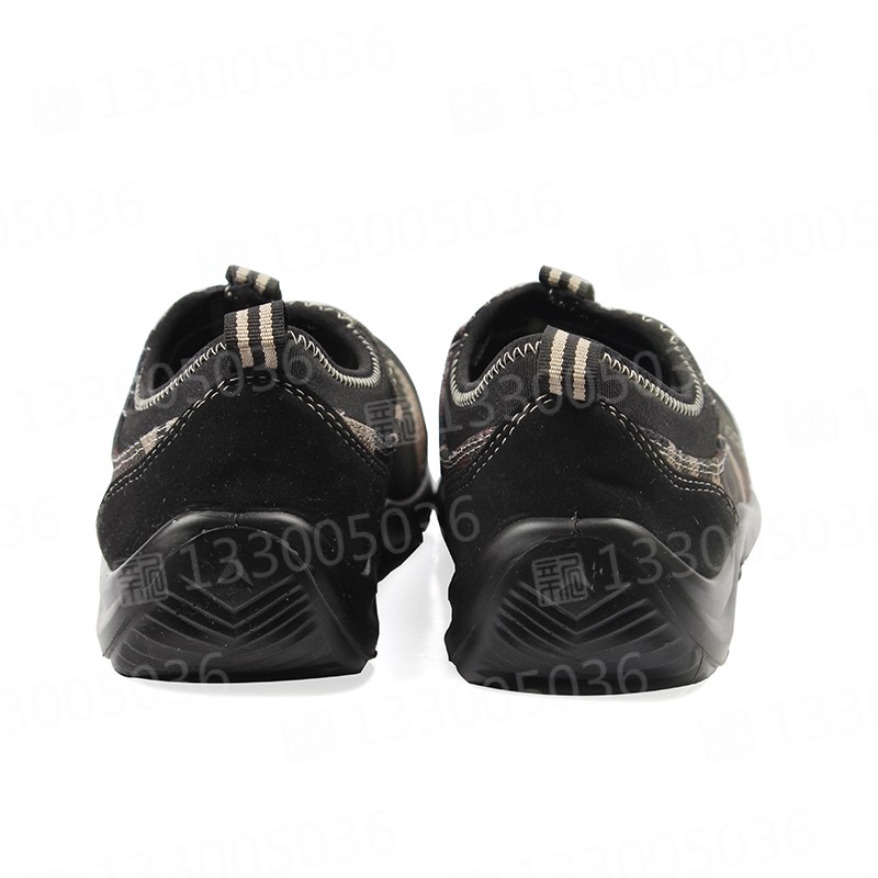 代尔塔 301217松紧系列春秋迷彩S1P安全鞋