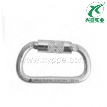 代尔塔 508025铝制自锁D型钩17mm