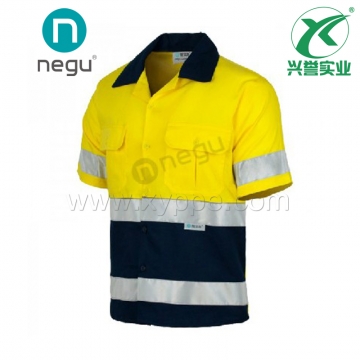 耐戈友NE13261 全棉短袖衬衫