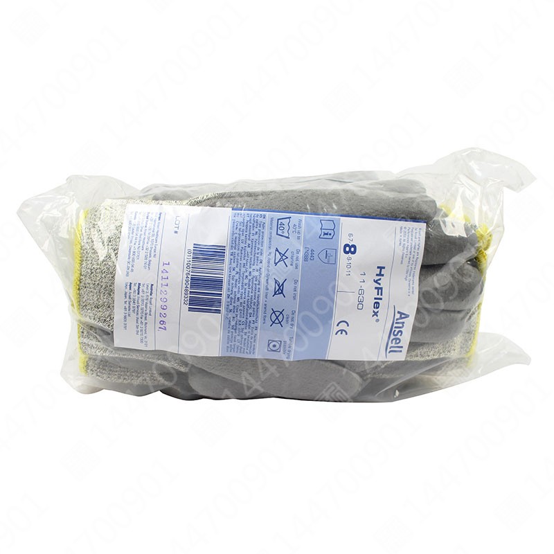 ANSELL/安思尔 HyFlex 11-630迪尼玛防割手套