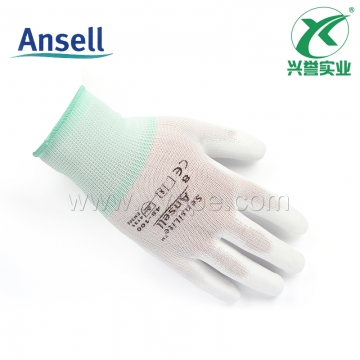 Ansell SensiLite 48-100PU涂层精细操作手套