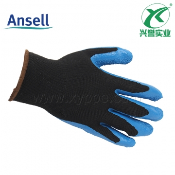 Ansell48-305天然橡胶涂层手套