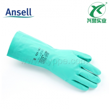 安思尔（Ansell）37-175丁腈橡胶防化手套