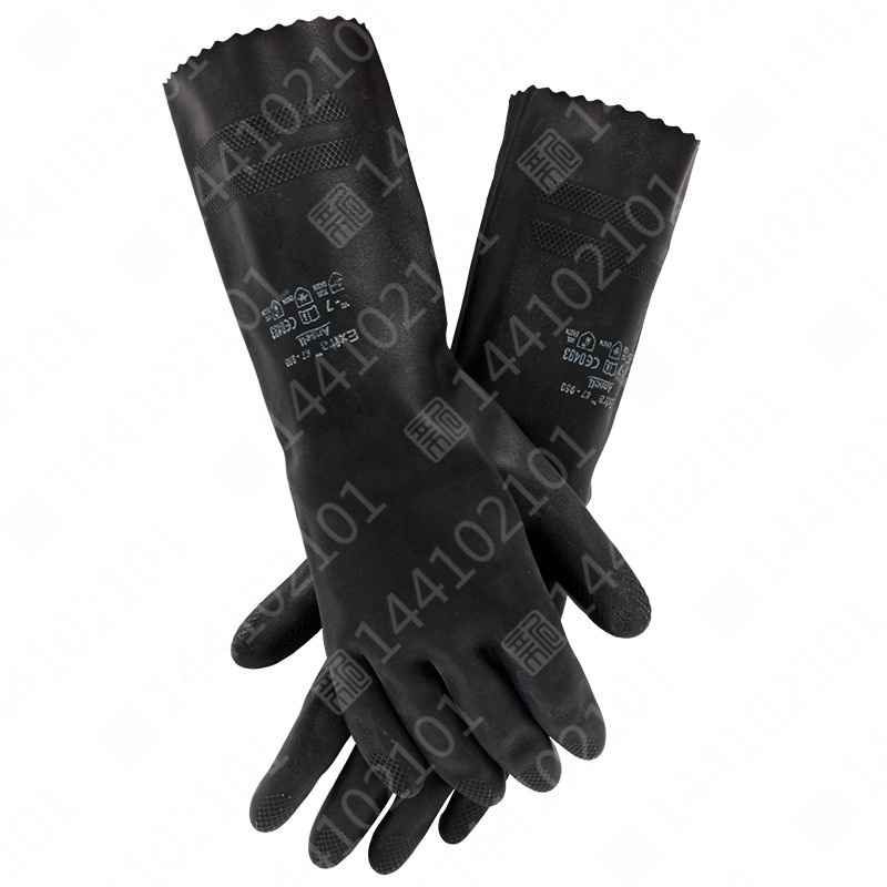 安思尔（Ansell）87-950天然橡胶防化手套