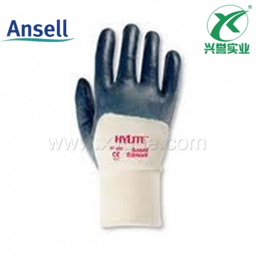 Ansell Hylite 47-402全部涂腈胶针织袖筒