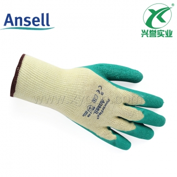 Ansell 80-100天然橡胶涂层手套