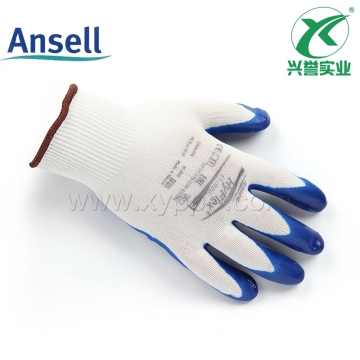 安思尔（Ansell）丁腈防油手套11-900