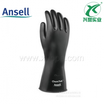 Ansell38-320丁基合成橡胶防化手套