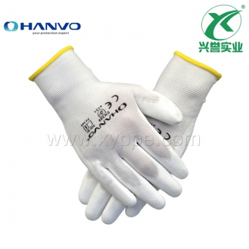 恒辉PE300 Pu涂层通用手套