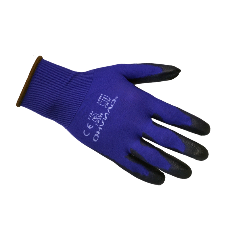 恒辉PE802 PU树脂涂层通用手套