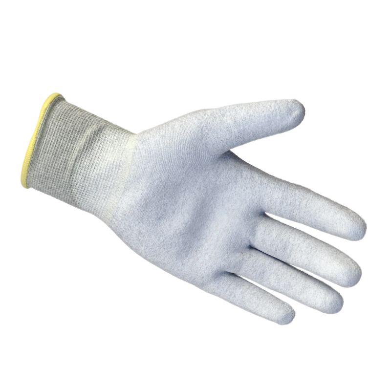 恒辉PE309 PU掌浸防静电手套