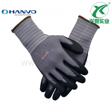 恒辉NX506 掌浸丁腈磨砂手套