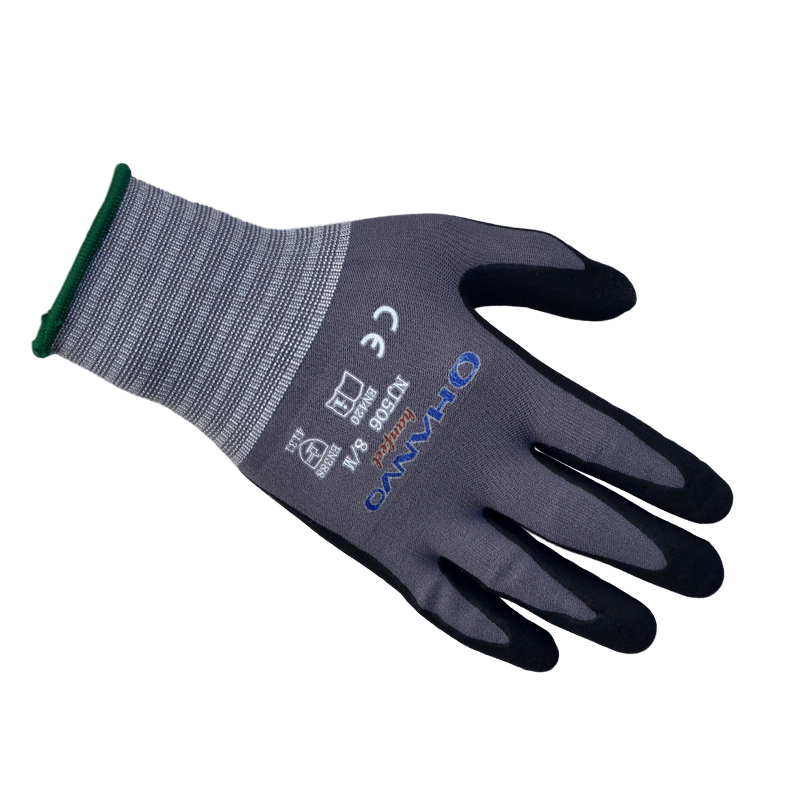 恒辉NJ506发泡涂层丁腈手套