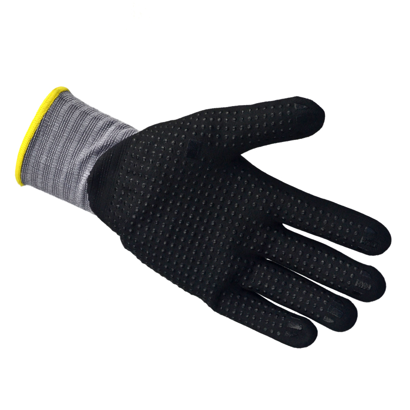 恒辉NR506丁腈发泡点珠手套