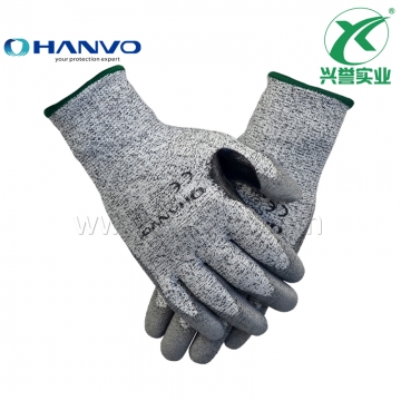 恒辉 QPE330 PU涂层3级防割手套