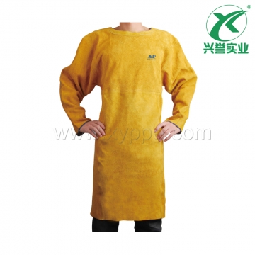 友盟AP-6200全皮长袖围裙